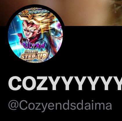Quaker (DBS BROLY BLUES AGENDA) tweet media