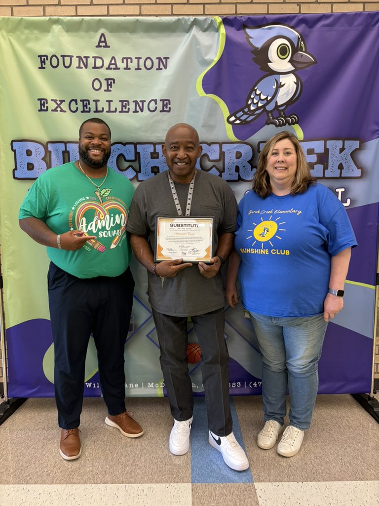 Quavious Wright (@quaviouswright) on Twitter photo Winning is becoming apart of the tradition at BCE! 💚💙
Introducing your Substitute of the year for Henry County Schools, Mr. Ronald Gaut!! Mr. G is amazing. No matter the assignment. Mr. G does whatever is needed with a smile! So deserving!@dr_tiffanyl <a href="/SJacksonEDU2/">SJacksonEDU2</a> Winning is becoming apart of the tradition at BCE! 💚💙
Introducing your Substitute of the year for Henry County Schools, Mr. Ronald Gaut!! Mr. G is amazing. No matter the assignment. Mr. G does whatever is needed with a smile! So deserving!@dr_tiffanyl <a href="/SJacksonEDU2/">SJacksonEDU2</a>
