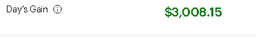 Quit Val and started trading 6 months ago never thought I would get to this point this fast, missed out on some trades and still room for improvement but proud of my progress (5.5k day).