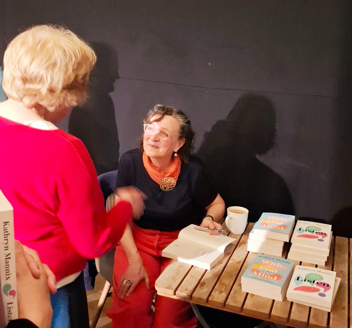 Lucy Selman (@lucy_selman) on Twitter photo Huge thanks to <a href="/drkathrynmannix/">Kathryn Mannix</a> for a wonderful conversation tonight <a href="/frontroomwsm/">Front Room WSM</a> for #DyingMattersAwarenessWeek 🙏 A full house and so many important questions from the audience, from DNACPR to including children after a death.
<a href="/WsM_Community/">WsM Community Network</a>
<a href="/GoodGriefFest/">Good Grief Festival</a>
<a href="/DyingMatters/">Dying Matters</a> Huge thanks to <a href="/drkathrynmannix/">Kathryn Mannix</a> for a wonderful conversation tonight <a href="/frontroomwsm/">Front Room WSM</a> for #DyingMattersAwarenessWeek 🙏 A full house and so many important questions from the audience, from DNACPR to including children after a death.
<a href="/WsM_Community/">WsM Community Network</a>
<a href="/GoodGriefFest/">Good Grief Festival</a>
<a href="/DyingMatters/">Dying Matters</a>