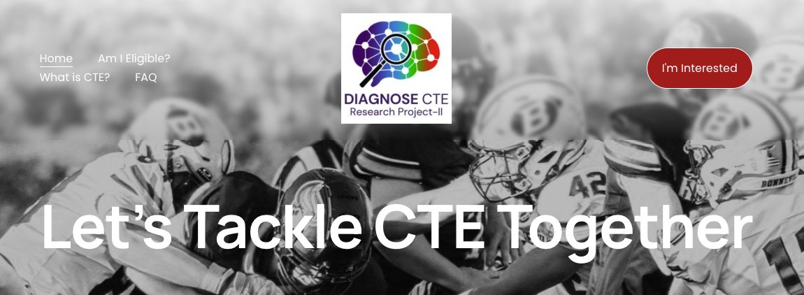 We are excited to launch the DIAGNOSE CTE Research Project-II, a multi-site research project aimed at advancing CTE research and getting closer to our goal of diagnosing CTE during life.  

DxCTE-II is the next phase of the original DIAGNOSE CTE Research Project, and we are