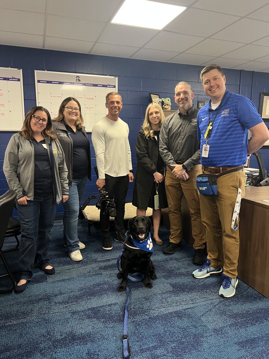 Anthony Wayne Local Schools (@awgenerals) on Twitter photo It was an exciting day for Lorain, the school facility dog at <a href="/AWLSJH/">A. W. Junior High</a>! She got to be the star of the show for a special video project in partnership with <a href="/abilitycntr/">The Ability Center</a> and <a href="/OHSchoolSafety/">Ohio School Safety Center</a>. āļøš¾š¹ It was an exciting day for Lorain, the school facility dog at <a href="/AWLSJH/">A. W. Junior High</a>! She got to be the star of the show for a special video project in partnership with <a href="/abilitycntr/">The Ability Center</a> and <a href="/OHSchoolSafety/">Ohio School Safety Center</a>. āļøš¾š¹