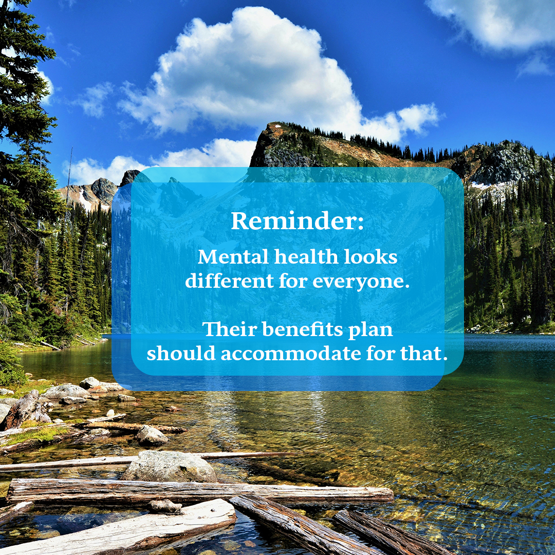 1 in 3 Canadians experience mental health issues in their life. It looks different for everyone, so why don’t your benefits?

A plan that gives your team autonomy is important. It's time to give your employees the freedom to care for themselves, their way

ow.ly/zTaW50VPAjJ