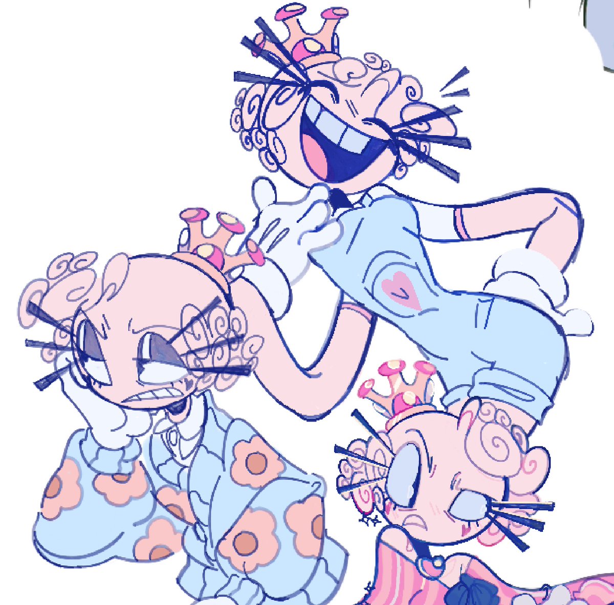 more of my earthwormsally design she’s such a silly #flamtwt