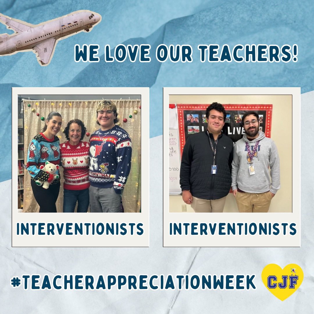 cj_finlayelem's tweet image. As we continue soaring through Teacher Appreciation Week, we are highlighting our ESE, Gifted, Interventionists and Special Areas! 💛 #SimplytheBest #FirstClassTeachers #TeacherAppreciationWeek #WildAboutLearningatCJF #YourBestChoiceDrCarlosJFinlayElementary #YourBestChoiceMDCPS