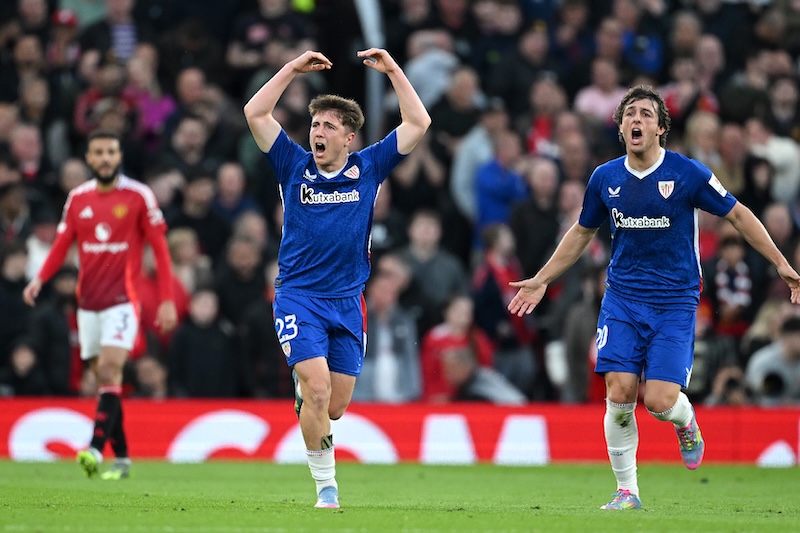 🏴󠁧󠁢󠁥󠁮󠁧󠁿試合結果🇪🇸
マンU、圧巻の“後半4発”でビルバオに逆転勝利！　EL無敗継続のままトッテナムと決勝で激突へ
soccer-king.jp/news/world/el/…

🗣編集部より
「31分に先制を許したものの、マウントの2得点などで逆転勝利。2戦合計7－1でビルバオを破り、マンUが決勝進出を決めました」