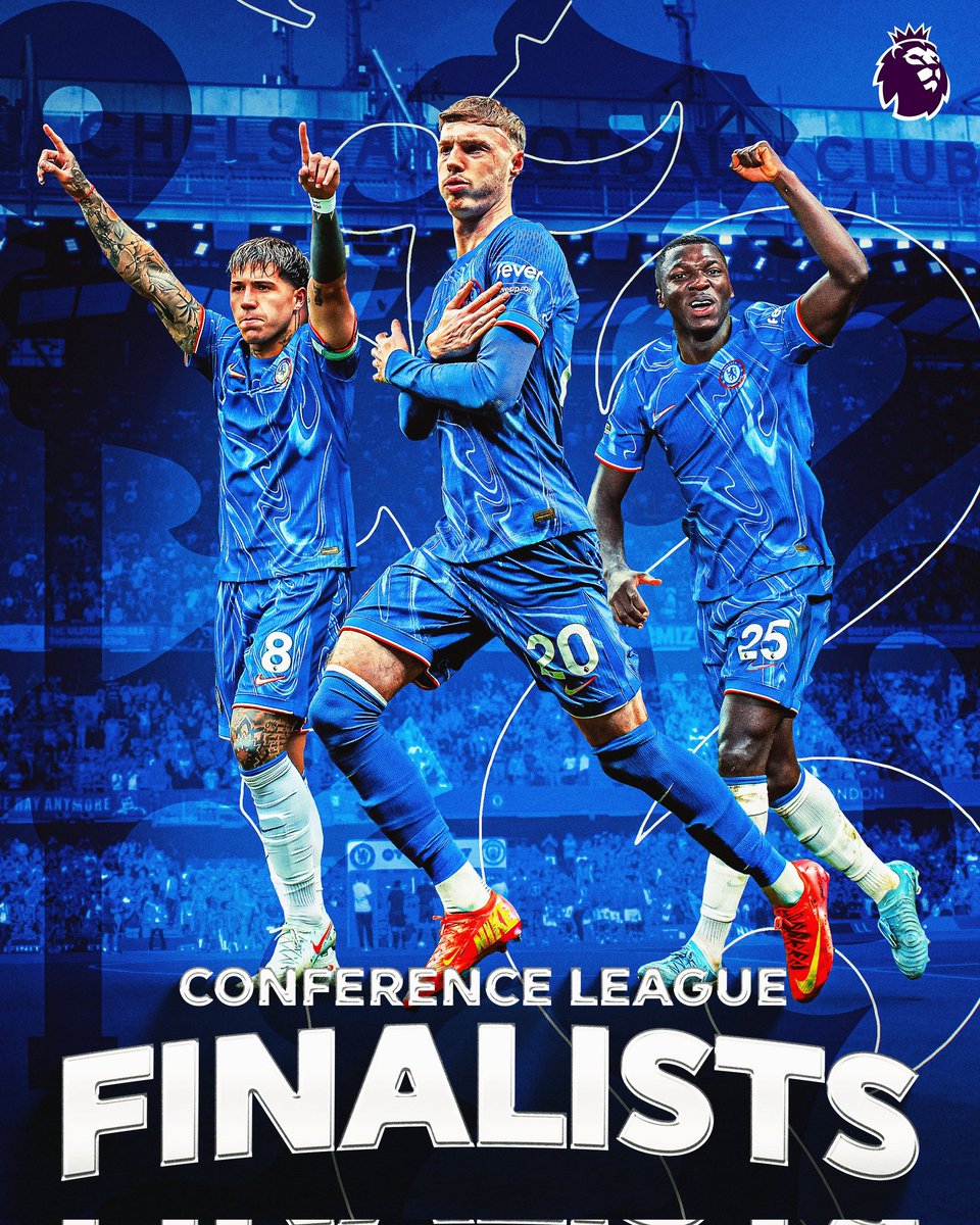 LontoonSiniset's tweet photo. CHELSEA MENEE KONFRESSILIIGAN FINAALIIN! 💙
#CFC #CFCfi #LontoonSiniset #Konfrenssiliiga #UECL #UECLfi #CHEDIF https://t.co/Z2T2SRJyYg