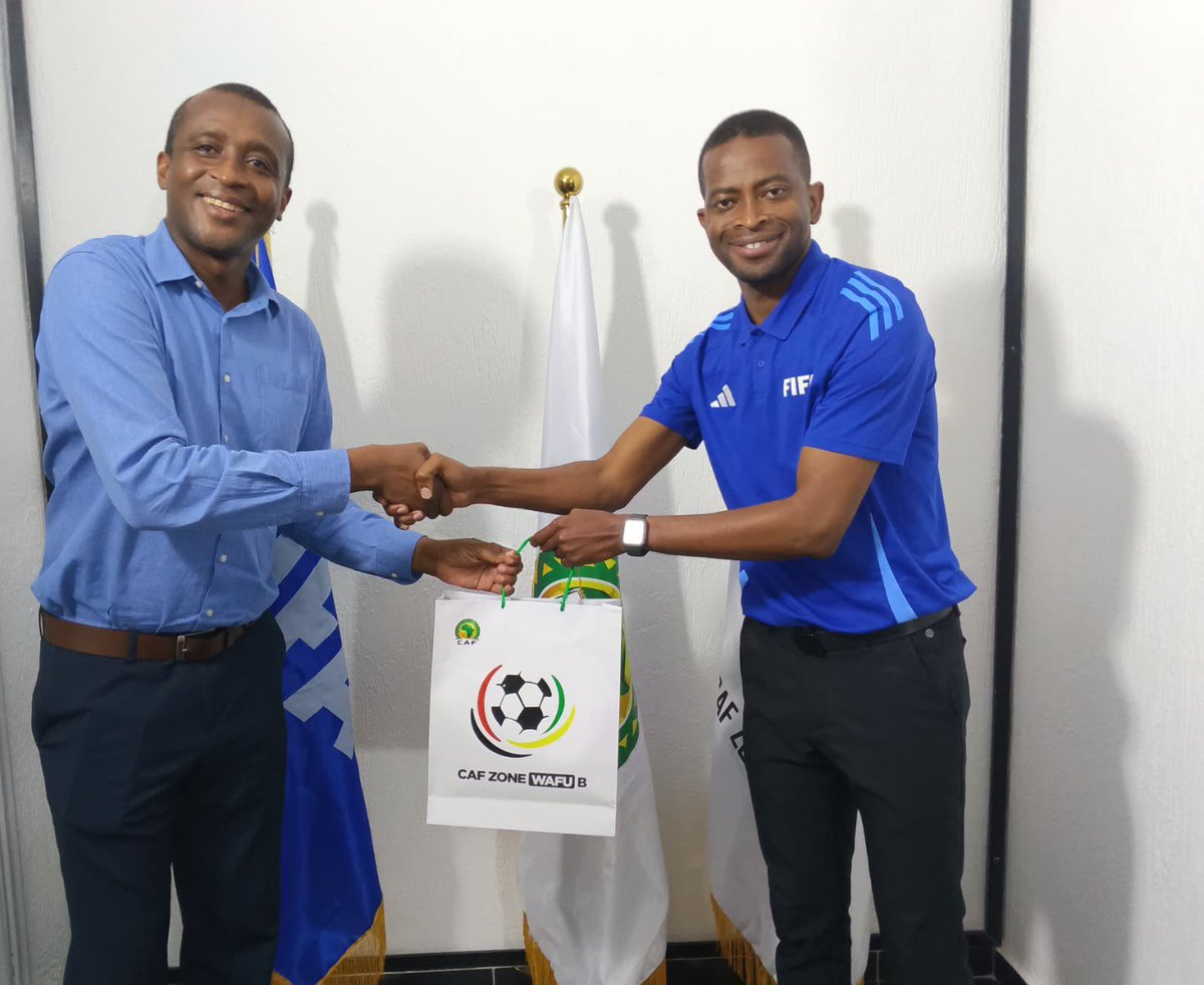 Faisal.A.Chibsah (@faisalchibsah) on Twitter photo Deep appreciation to the Executive Director, Philippe Tchere and your staff, for the warm welcome and insightful tour of the new <a href="/UfoawafuB/">ZONE OUEST B</a> office. Your commitment to football development is commendable, and I appreciate the valuable contributions you continue to make toward the Deep appreciation to the Executive Director, Philippe Tchere and your staff, for the warm welcome and insightful tour of the new <a href="/UfoawafuB/">ZONE OUEST B</a> office. Your commitment to football development is commendable, and I appreciate the valuable contributions you continue to make toward the