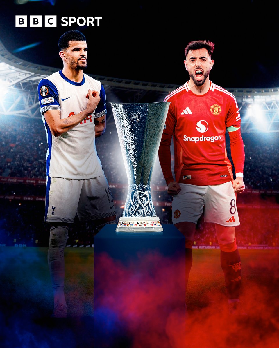 Spurs v Man Utd ⚔

It's an all-English Europa League final 🏆