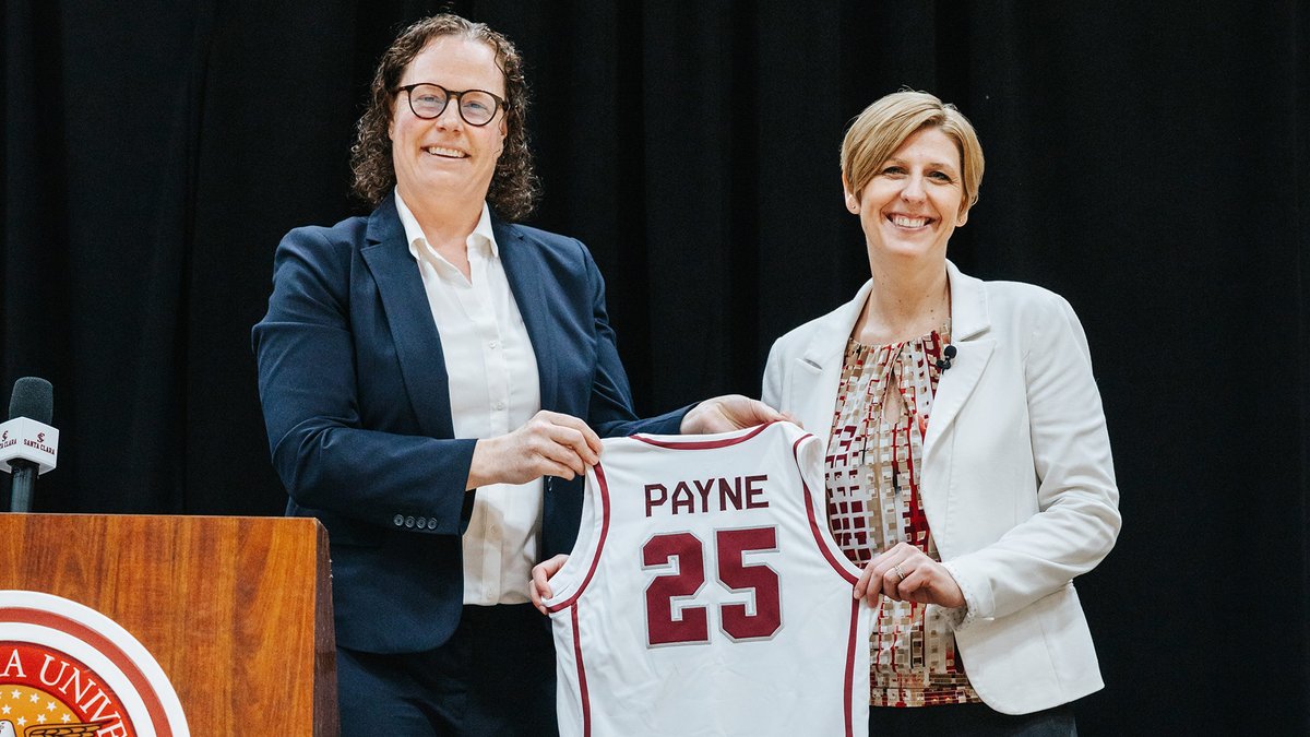 WCC Basketball (@wcchoops) on Twitter photo Can't wait to see the start of the Loree Payne era at <a href="/Santaclarawbb/">Santa Clara Women's Basketball</a> ๐ #WCChoops
<a href="/JeffFaraudo/">Jeff Faraudo</a> has the intro โฌ๏ธ
๐๏ธ bit.ly/4jVGD7w Can't wait to see the start of the Loree Payne era at <a href="/Santaclarawbb/">Santa Clara Women's Basketball</a> ๐ #WCChoops
<a href="/JeffFaraudo/">Jeff Faraudo</a> has the intro โฌ๏ธ
๐๏ธ bit.ly/4jVGD7w