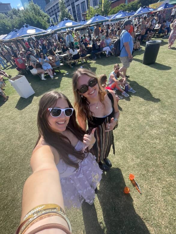 Niner Nation showed UP at Lovin’ Life Fest! 💥 Huge shoutout to our <a href="/UNCCharlotte/">UNC Charlotte</a> giveaway winners for bringing that hometown pride all weekend long. 💚 #LovinLifeFest #NinerNation