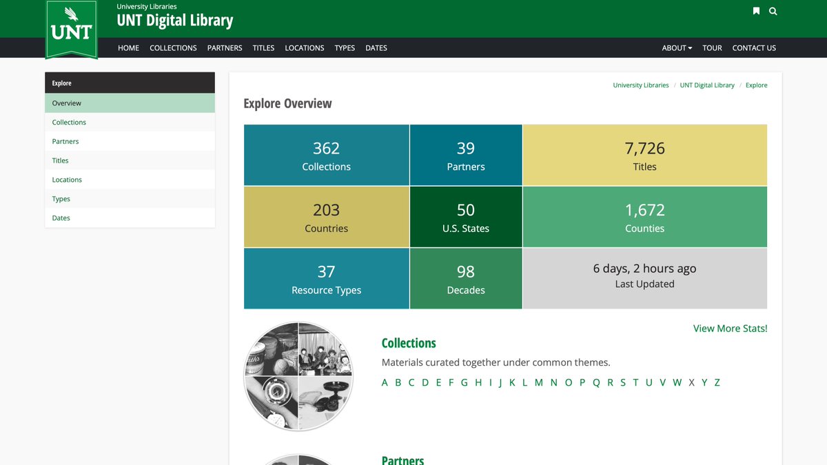 The UNT Digital Library is home to materials from UNT's research, creative and scholarly activities, and serves as a centralized repository for the rich collections held by UNT's libraries, colleges, schools and departments. Take a tour here! bit.ly/31sber0