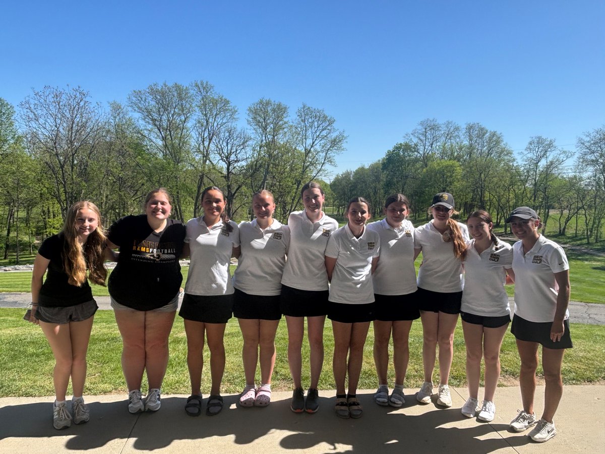Rams place 5th at our home meet  at Copper today. Placing 4th <a href="/AnnaWahman/">Anna Wahman</a> with a 78 and 9th <a href="/KateWahman/">Kate Wahman</a> 80. Also counting, Aylah Fix 94 and <a href="/EmmaHageman/">Emma</a> 97. Thank you <a href="/AltoonaHyVee/">Altoona Hy-Vee</a> , Altoona Fareway, and Pleasant Hill Fareway for your donations for the snack bags!