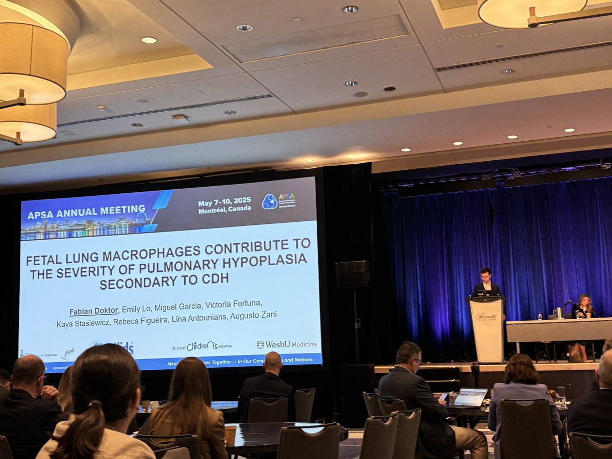 Augusto Zani (@augusto_zani) on Twitter photo Proud of the innovative work on #CDH research presented by <a href="/FigueiraRebeca/">Rebeca Figueira</a> and <a href="/FabianDoktor/">Fabian Doktor</a> from the <a href="/Zani_Lab/">Zani Lab</a> at the <a href="/APSASurgeons/">APSA Surgeons</a> meeting in Montreal! Pushing the envelope for this fragile population of babies! <a href="/WashUMedPedSurg/">WashU Medicine Division of Pediatric Surgery</a> <a href="/WashUSurgery/">WashU Medicine Department of Surgery</a> <a href="/cdhintl/">CDH International</a> <a href="/CDHUK_CHARITY/">CDH UK</a> #apsa2025 Proud of the innovative work on #CDH research presented by <a href="/FigueiraRebeca/">Rebeca Figueira</a> and <a href="/FabianDoktor/">Fabian Doktor</a> from the <a href="/Zani_Lab/">Zani Lab</a> at the <a href="/APSASurgeons/">APSA Surgeons</a> meeting in Montreal! Pushing the envelope for this fragile population of babies! <a href="/WashUMedPedSurg/">WashU Medicine Division of Pediatric Surgery</a> <a href="/WashUSurgery/">WashU Medicine Department of Surgery</a> <a href="/cdhintl/">CDH International</a> <a href="/CDHUK_CHARITY/">CDH UK</a> #apsa2025