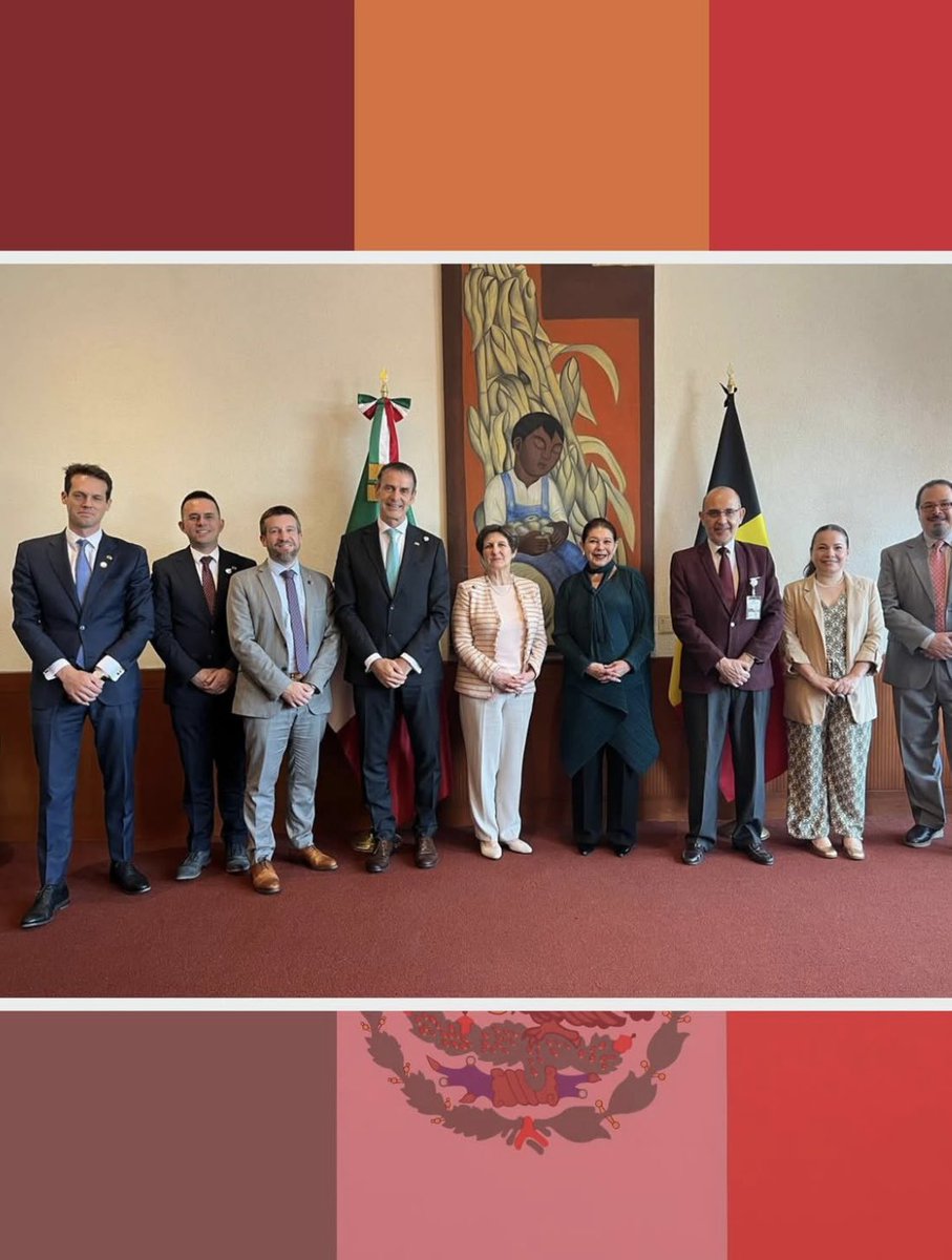 Bélgica y México celebraron sus consultas políticas anuales. Amistad, comercio, salud, lucha contra el narcotráfico y compromiso común con el multilateralismo. ¡Juntos por un acuerdo UE-México pronto y por un mundo más seguro y conectado!
 #PlanMéxico #UE_México #SRE