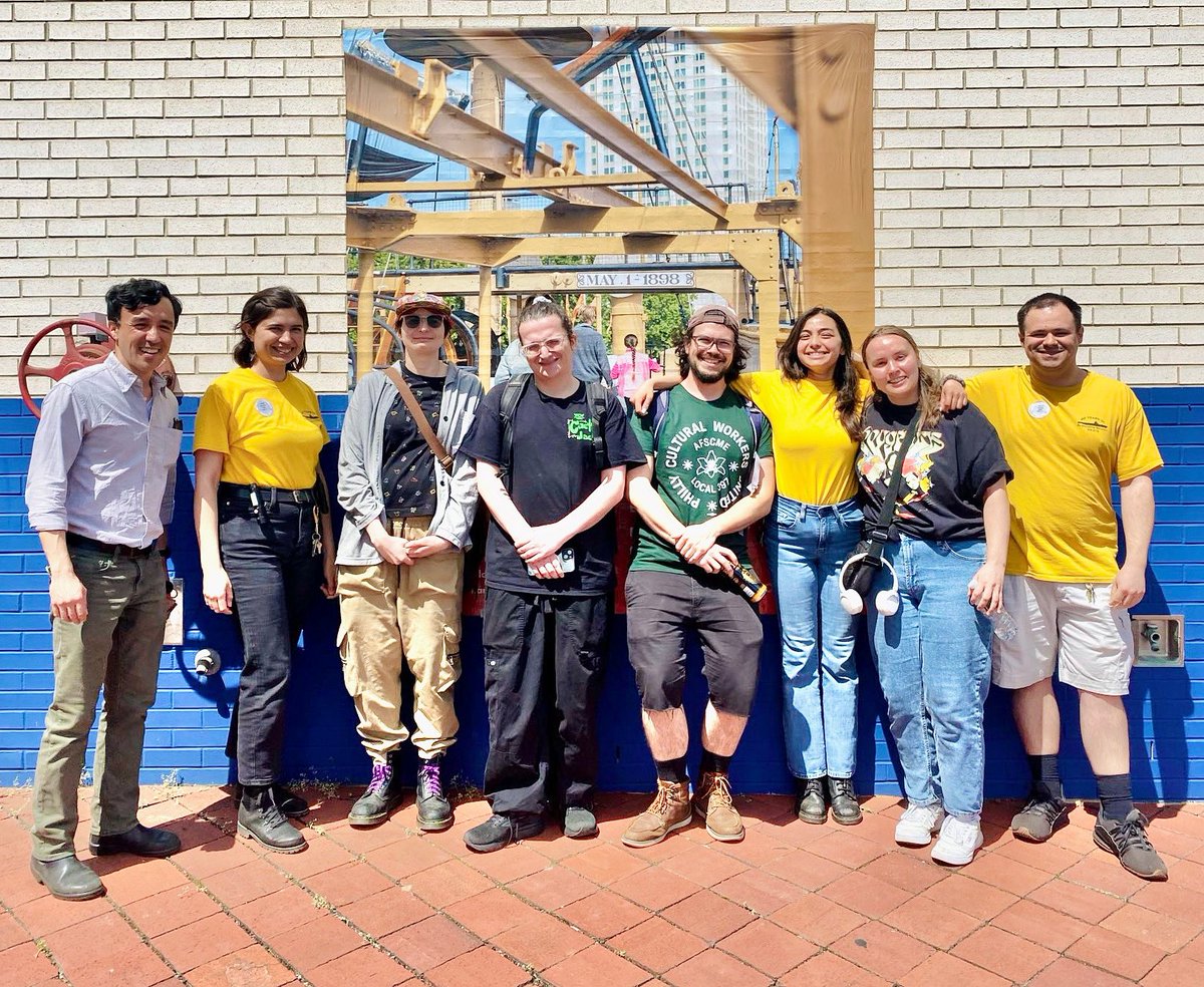 WillforPA's tweet image. Thrilled for Independence Seaport Museum Workers United and their huge ELECTION WIN yesterday with 91% voting *UNION YES*!
It’s been an honor to work with this group and can’t wait to continue to support them as they build toward the contract they deserve!
📸 @PHLafscmeDC47
