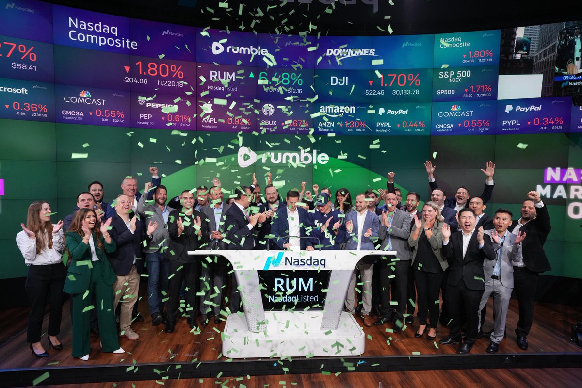 🇺🇸 $2.6 BILLION RUMBLE JUST REVEALED HOLDING 210 #BITCOIN WORTH $20 MILLION 🤯 NOTHING STOPS THIS TRAIN 🚀 logo