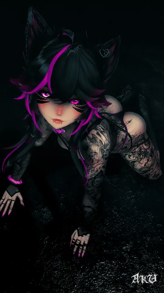 BarbAkuma's tweet image. Come closer—I won’t bite… unless you ask