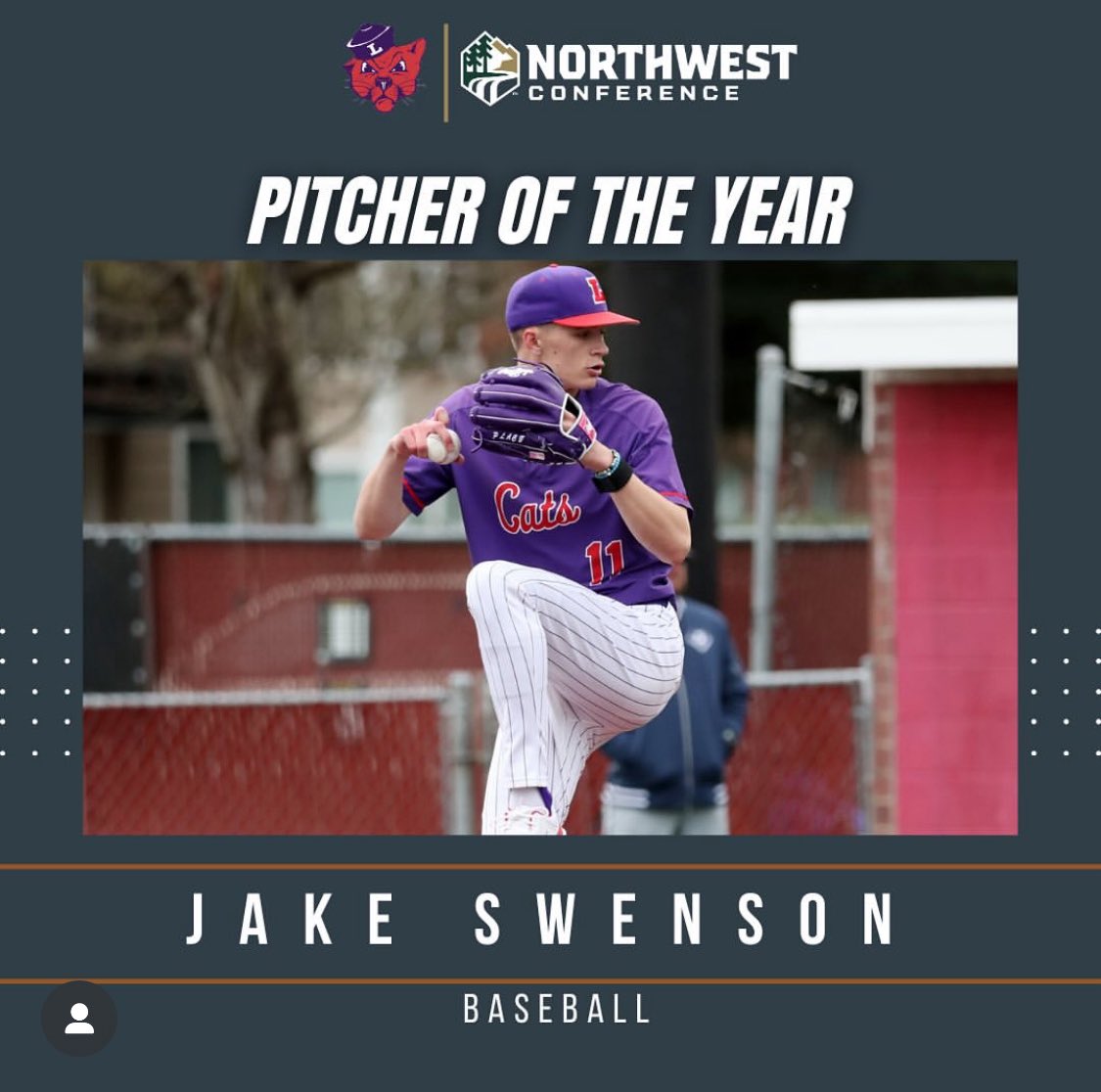 Florida Baseball ARMory (@armoryflorida) on Twitter photo Huge congrats to Jake Swenson (<a href="/jakeswens3/">Jake Swenson</a>) on being named Northwest Conference Pitcher of the Year!
Well deserved for a dominant season on the mound. Way to go, Jake! Huge congrats to Jake Swenson (<a href="/jakeswens3/">Jake Swenson</a>) on being named Northwest Conference Pitcher of the Year!
Well deserved for a dominant season on the mound. Way to go, Jake!