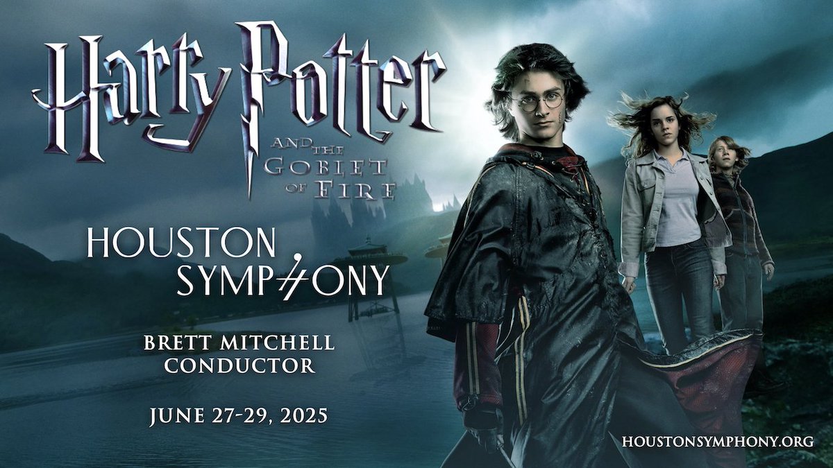 🪄 Very proud to announce that I'll be leading my old friends in <a href="/HouSymphony/">Houston Symphony</a> in Patrick Doyle's score for 'Harry Potter and the Goblet of Fire' this June 27-29!

Tix and more info 👉 houstonsymphony.org/performance/ha…