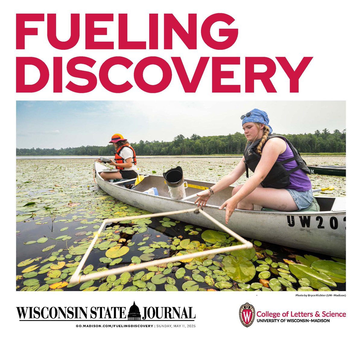 UW-Madison L&S (@uwmadisonls) on Twitter photo COMING THIS SUNDAY: Our annual Fueling Discovery insert in the <a href="/WiStateJournal/">Wisconsin State Journal</a>. Essays by faculty and stories about students and the important research we're doing at <a href="/UWMadisonLS/">UW-Madison L&S</a>. Miss it? No worries. We'll post a link on Monday. COMING THIS SUNDAY: Our annual Fueling Discovery insert in the <a href="/WiStateJournal/">Wisconsin State Journal</a>. Essays by faculty and stories about students and the important research we're doing at <a href="/UWMadisonLS/">UW-Madison L&S</a>. Miss it? No worries. We'll post a link on Monday.