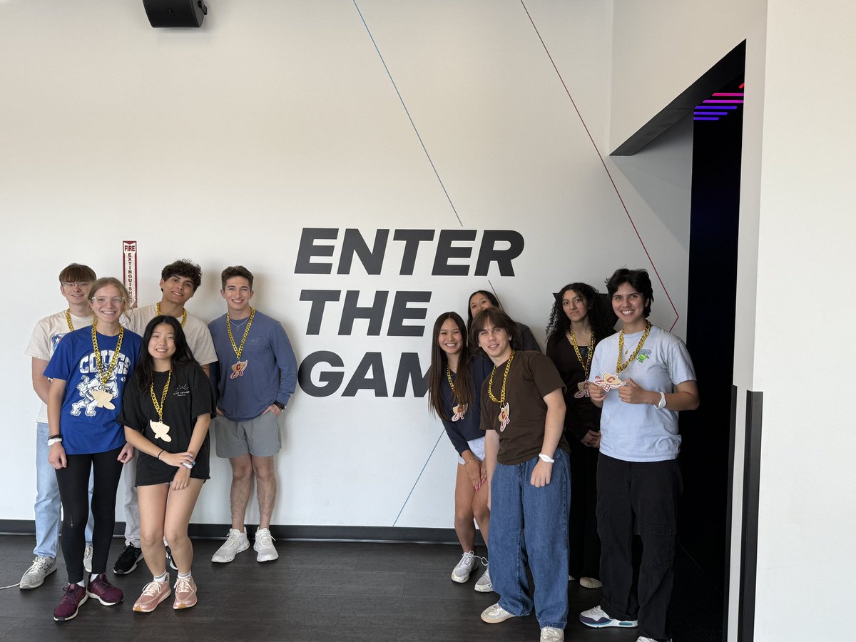 We had a fun day celebrating our Class of 2025 Top Ten!  ⚡️❤️⚡️