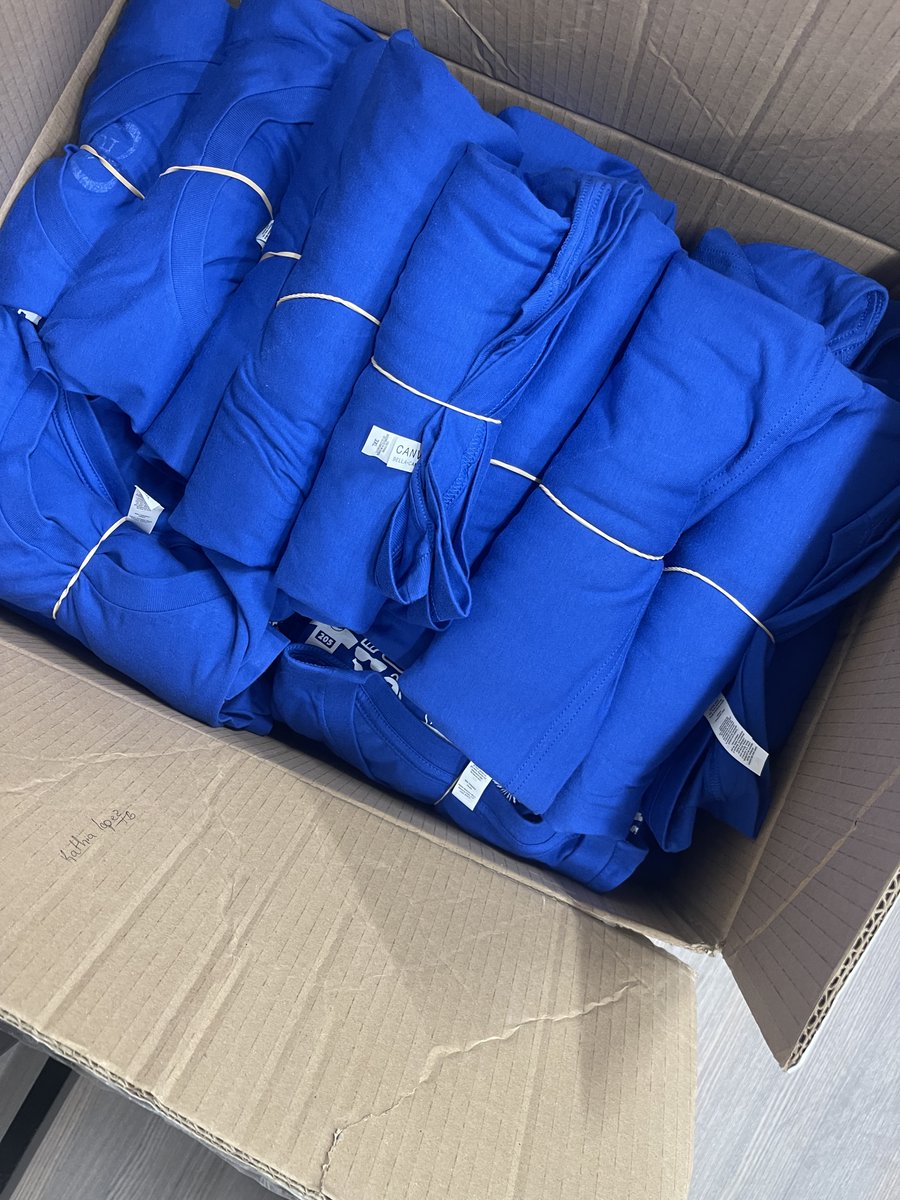 WhitlockCo's tweet photo. Whitlock is proud to be the Presenting Sponsor of the Lost &amp; Found Grief Center Run &amp; Remember 5K! 🏃‍♀️💙 Our team has already rolled hundreds of race T‑shirts to gear up for the big day. 👕 https://t.co/bWCLKgHZBt