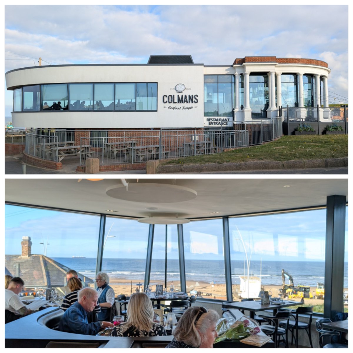 skidsoslow's tweet image. Back at my favourite South Shields restaurant again. @ColmansTemple