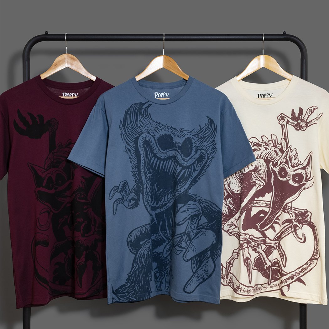 Monster versions of Huggy and CatNap just dropped as tees.
They look mildly unhinged. You’ll look great.
huggywug.co/3YDx597