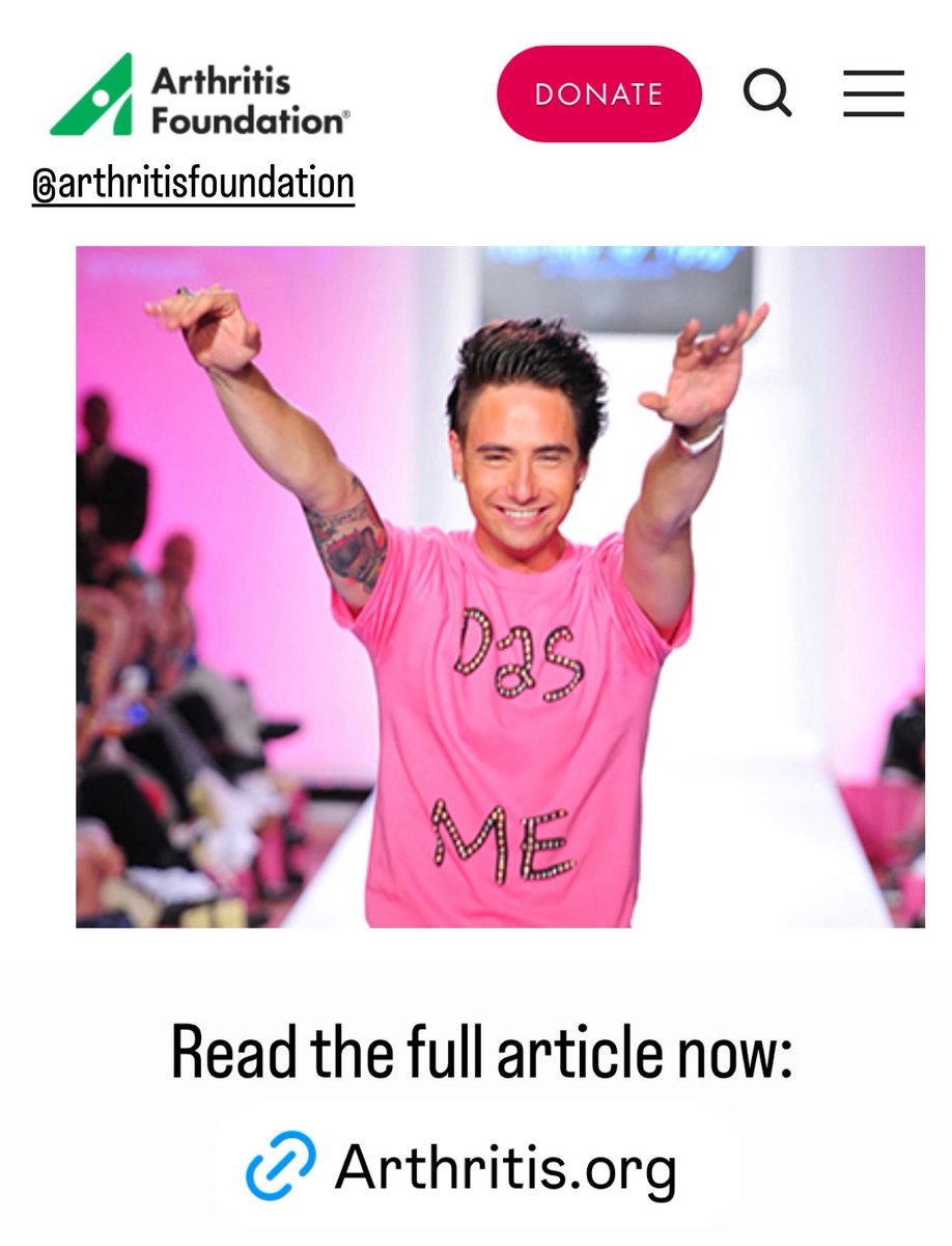 Michael Kuluva (@michaelkuluva) on Twitter photo Latest News Article with the Arthritis Foundation <a href="/ArthritisAware/">ArthritisFoundation</a>:
arthritis.org/news/stories-o…
#arthritisfoundation #michaelkuluva #rheumie #arthritiswarrior #RAWarrior #kuluva #rheumatoidarthritis #rheum #designer #athlete #arthritisaware Latest News Article with the Arthritis Foundation <a href="/ArthritisAware/">ArthritisFoundation</a>:
arthritis.org/news/stories-o…
#arthritisfoundation #michaelkuluva #rheumie #arthritiswarrior #RAWarrior #kuluva #rheumatoidarthritis #rheum #designer #athlete #arthritisaware