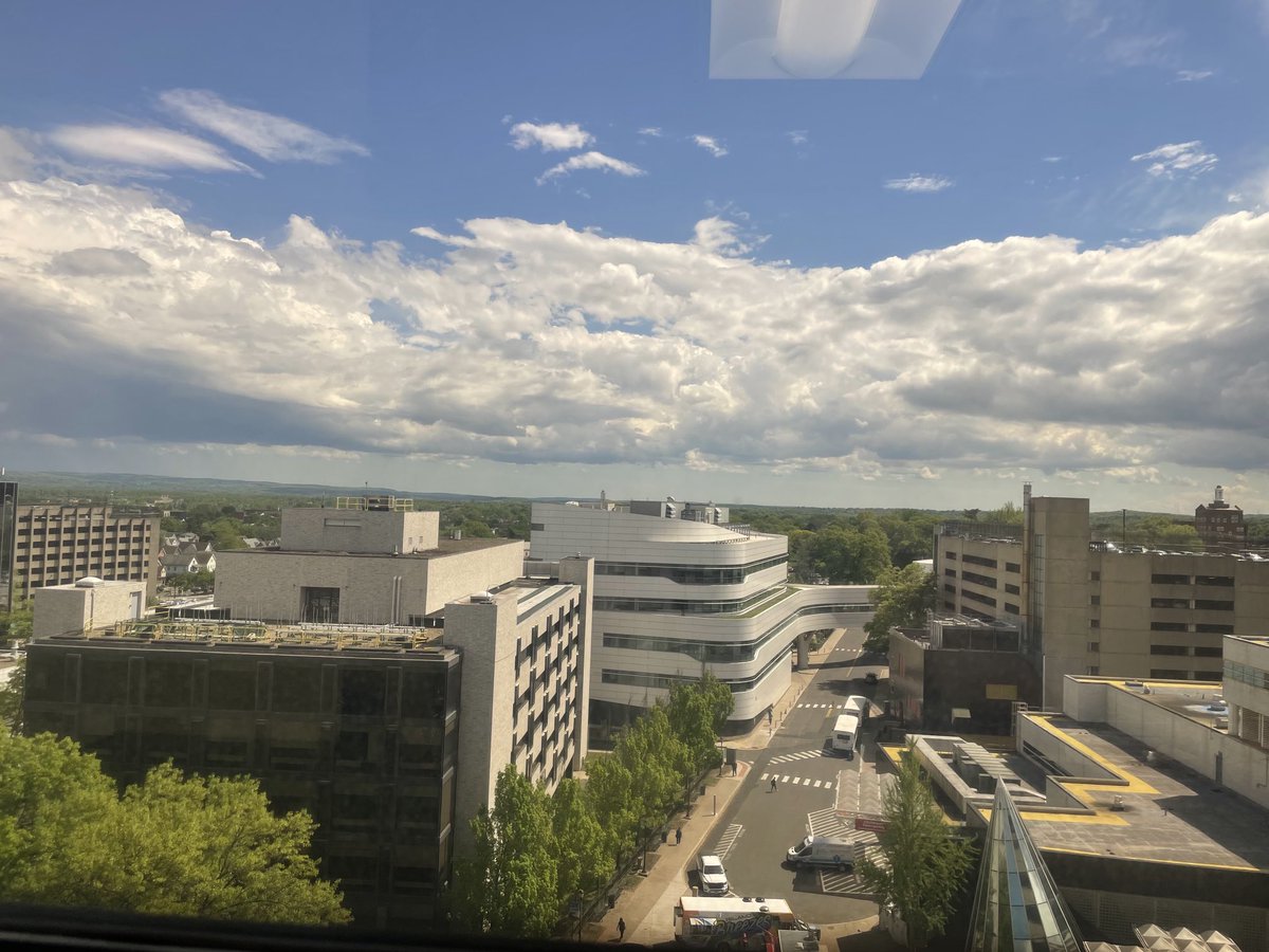 Warm welcome from the office team ⁦<a href="/HartfordHealthC/">Hartford HealthCare</a>⁩ 
Nice view from my office👀
