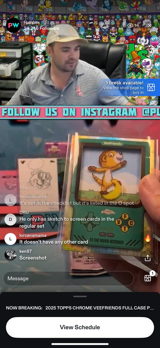 Another banger <a href="/TGer_01/">Tom TGer</a> <a href="/VeeFriendsCards/">VeeFriends Cards</a> <a href="/adamripps/">Adam Ripps</a> <a href="/garyvee/">Gary Vaynerchuk</a> <a href="/knechtthedot/">courtney knecht</a> <a href="/garyvee/">Gary Vaynerchuk</a> <a href="/pullwax/">pullwax</a> #1 of 25