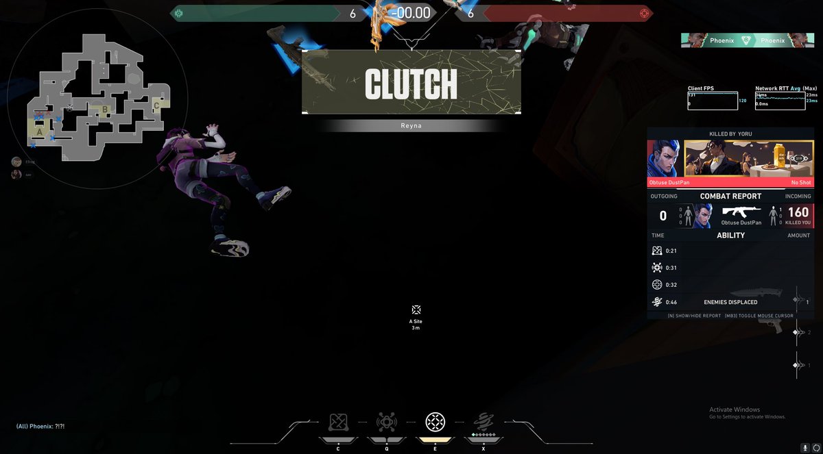 jehdite's tweet photo. Has anyone ever seen this happen in Valorant before? https://t.co/ZqxCWQkMmQ