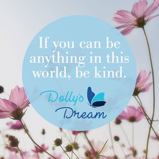 🦋Do it for Dolly Day! 🦋
Be kind today &amp; always 🦋