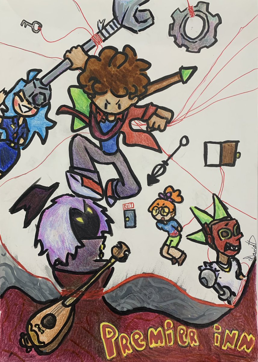 A Drawing for my favorite band <a href="/goodkidband/">Good Kid</a>