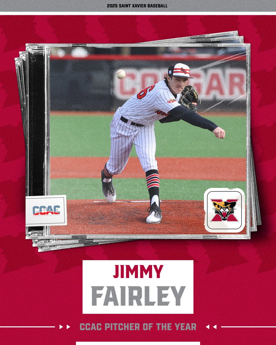 SXU Athletics (@sxuathletics) on Twitter photo Congrats to Jimmy Fairley from <a href="/SXUBaseball/">SXU Baseball</a> on being named the CCAC Baseball Pitcher of the Year! #GoCougs🐾⚾️ #WeAreSXU Congrats to Jimmy Fairley from <a href="/SXUBaseball/">SXU Baseball</a> on being named the CCAC Baseball Pitcher of the Year! #GoCougs🐾⚾️ #WeAreSXU