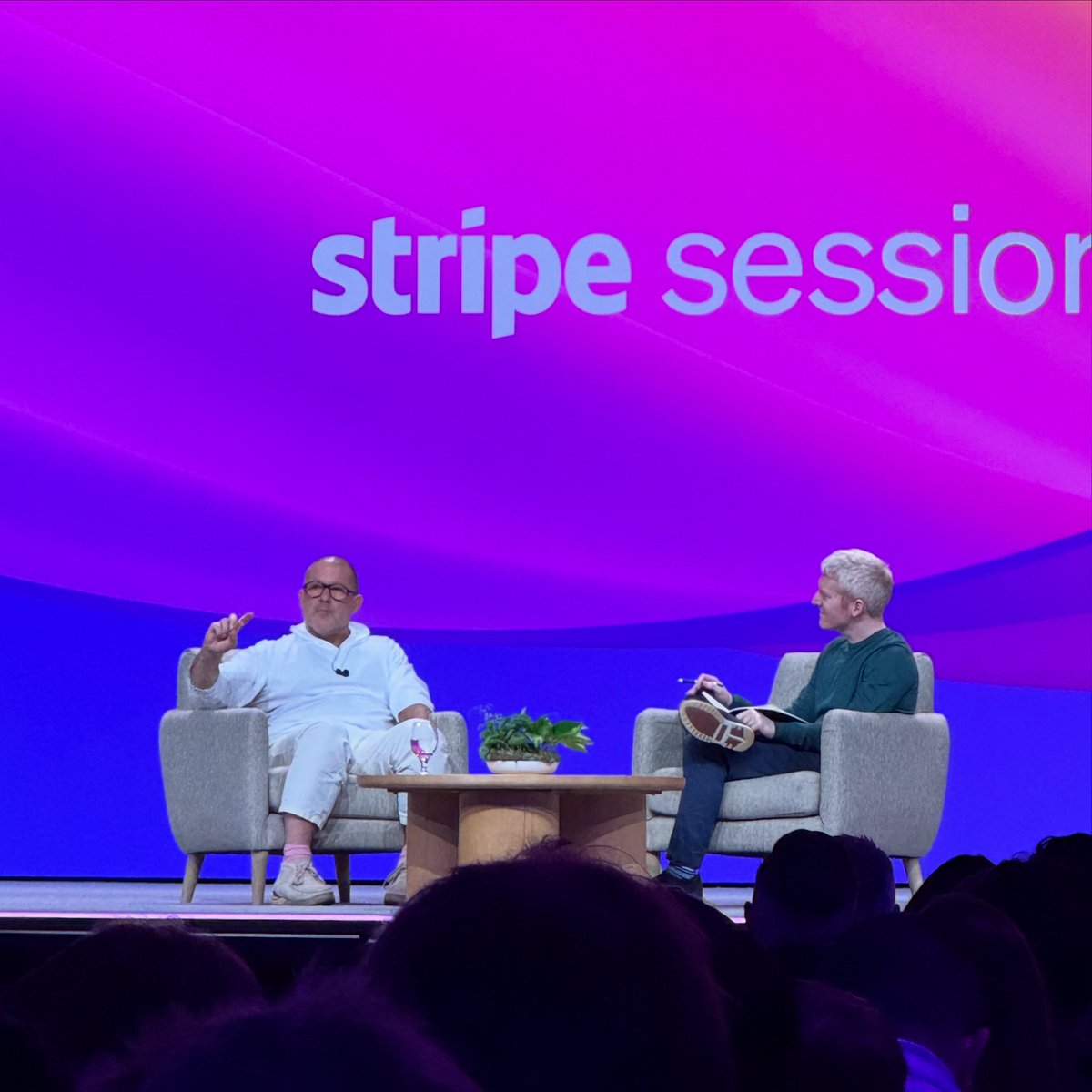 Deeply inspired hearing Jony speak about the love, care, and joy that goes into building things with breathtaking quality. 

#stripesessions