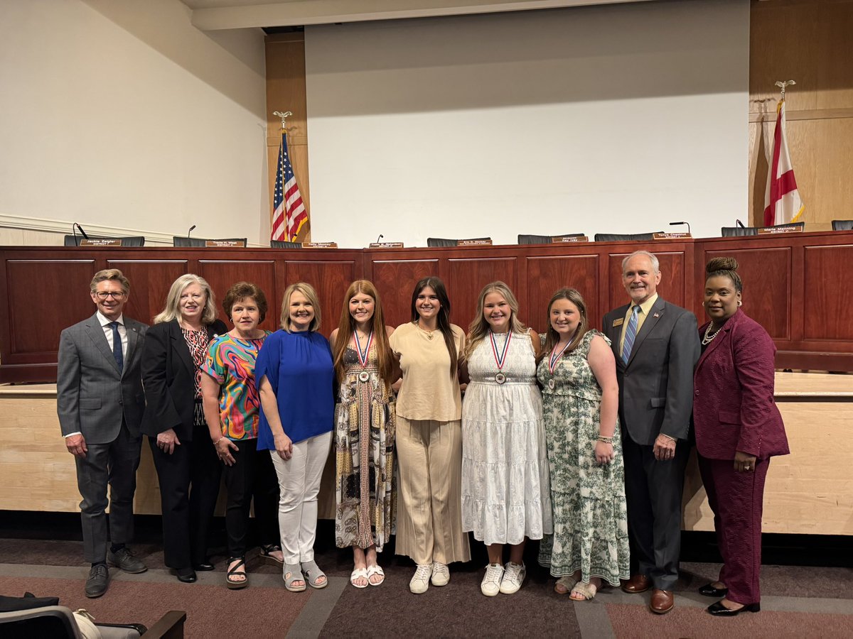#ALBOE Members approved a Resolution today recognizing Alabama’s “Grow Our Own” initiative and “Future Teachers of Alabama” organization— during the work session, Board members had a good discussion with the students … our future teachers
