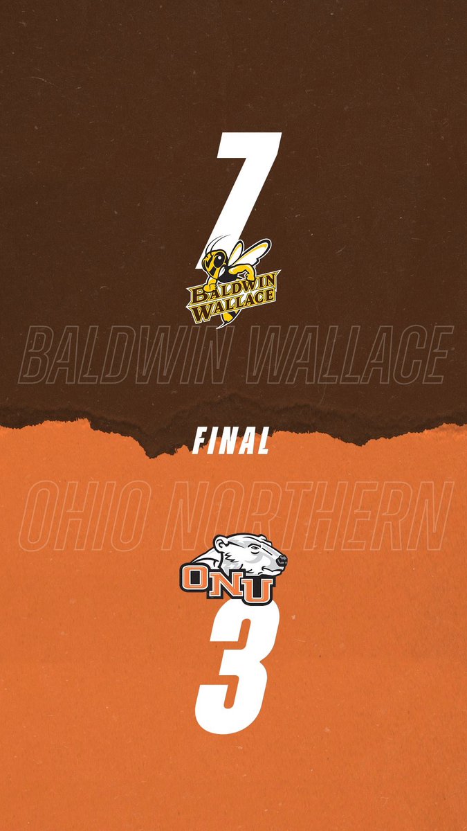 That’s a Yellow Jacket WIN 

#BWBoys | <a href="/BWUBaseball/">BW Baseball</a>