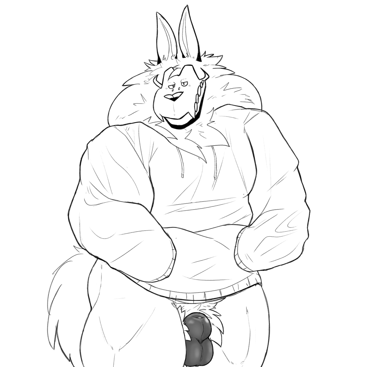 Sketching something because I'm in an artblock lol