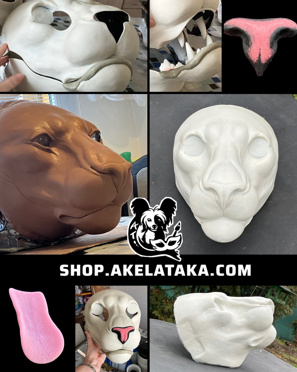 The lion / large feline base &amp; accessories have been added to our shop!

Visit us at shop.akelataka.com