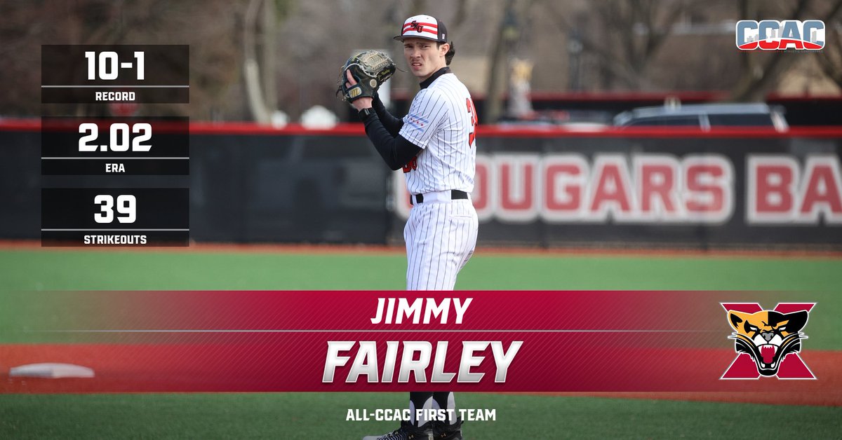 SXU Athletics (@sxuathletics) on Twitter photo Congrats to Jimmy Fairley from <a href="/SXUBaseball/">SXU Baseball</a> on being named All-CCAC First Team! #GoCougs🐾⚾️ #WeAreSXU Congrats to Jimmy Fairley from <a href="/SXUBaseball/">SXU Baseball</a> on being named All-CCAC First Team! #GoCougs🐾⚾️ #WeAreSXU