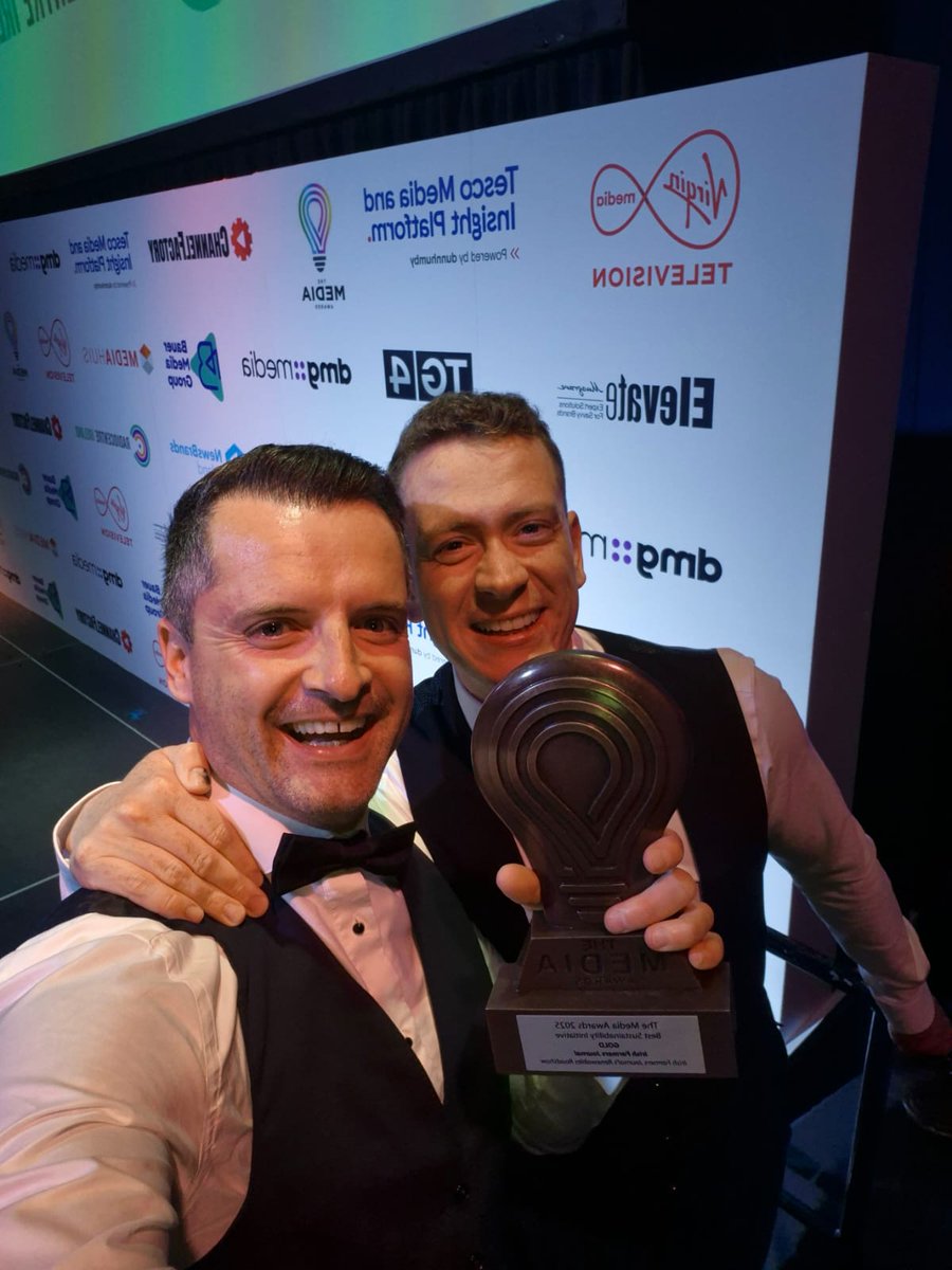 IFJCaitriona's tweet image. Massive congratulations to the @farmersjournal team behind this win in the @mediaawards_IRL - Gold award for Best Sustainability Initiative for the Irish Farmers Journal Renewables Roadshow. @StephenRobbDL
