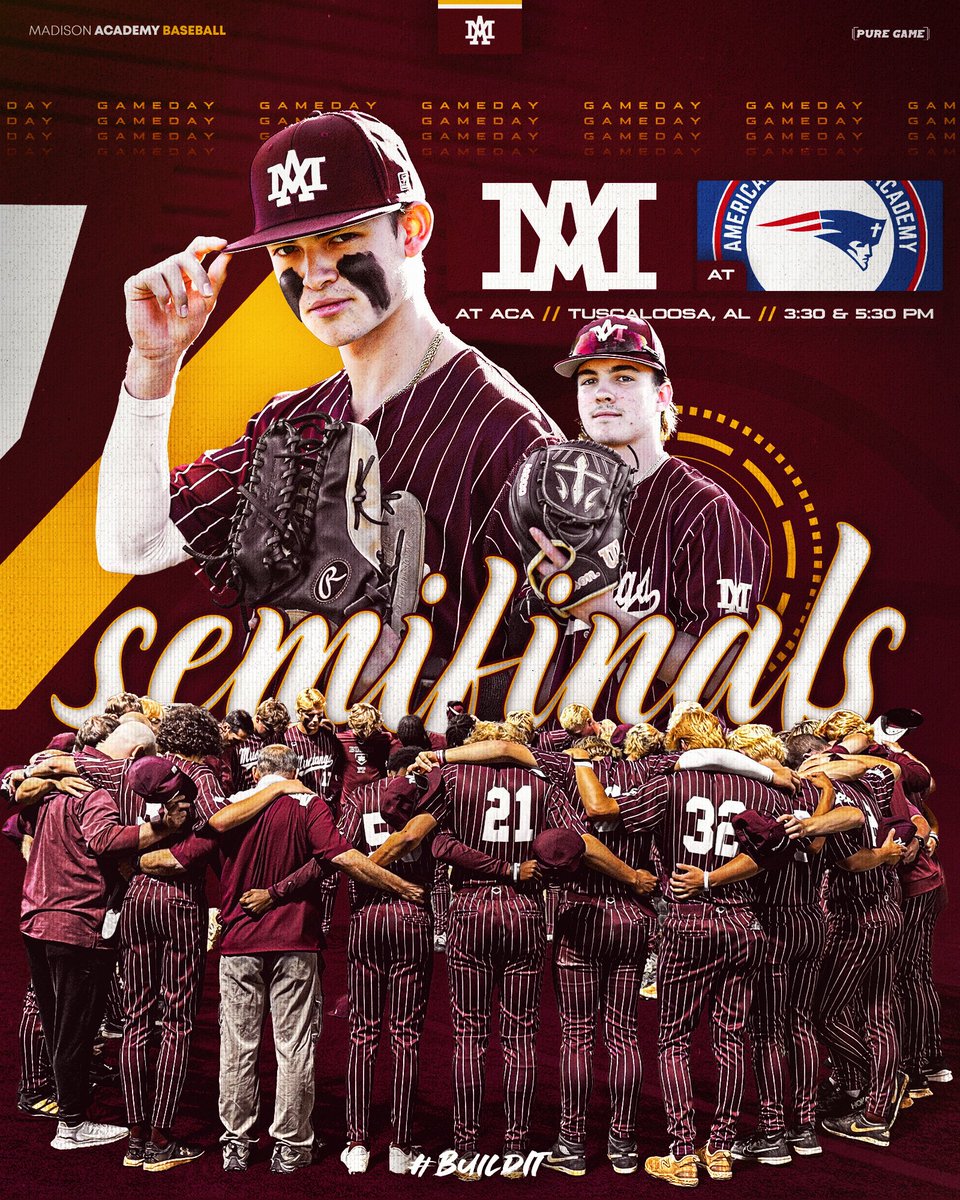 Madison Academy Baseball tweet media