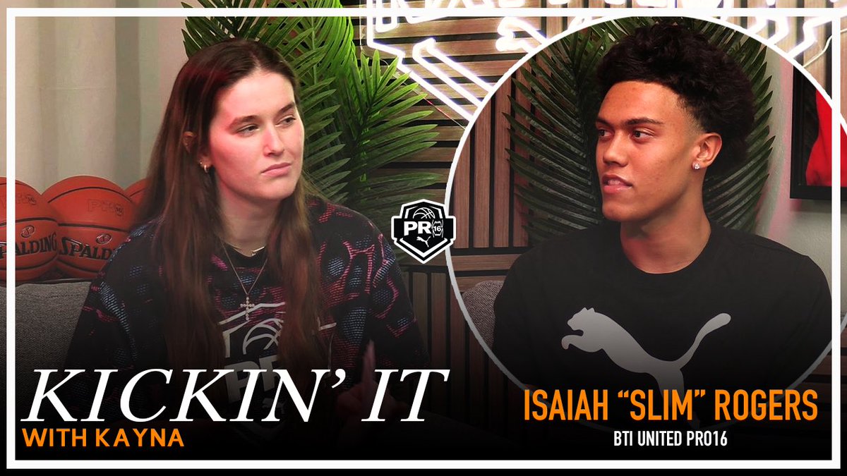 PRO16/NXTPRO League (@pro16league) on Twitter photo Isaiah “Slim” Roger’s is Kickin’ It with Kayna this week. <a href="/IsaiahRogers21/">Isaiah Rogers</a> <a href="/BTIHoops/">BTI Basketball Club</a>
Full interview out now on YouTube! 👀
🔗 : youtu.be/m2fGWtw4K6A?si…
<a href="/PUMAHoops/">PUMA Basketball</a> Isaiah “Slim” Roger’s is Kickin’ It with Kayna this week. <a href="/IsaiahRogers21/">Isaiah Rogers</a> <a href="/BTIHoops/">BTI Basketball Club</a>
Full interview out now on YouTube! 👀
🔗 : youtu.be/m2fGWtw4K6A?si…
<a href="/PUMAHoops/">PUMA Basketball</a>
