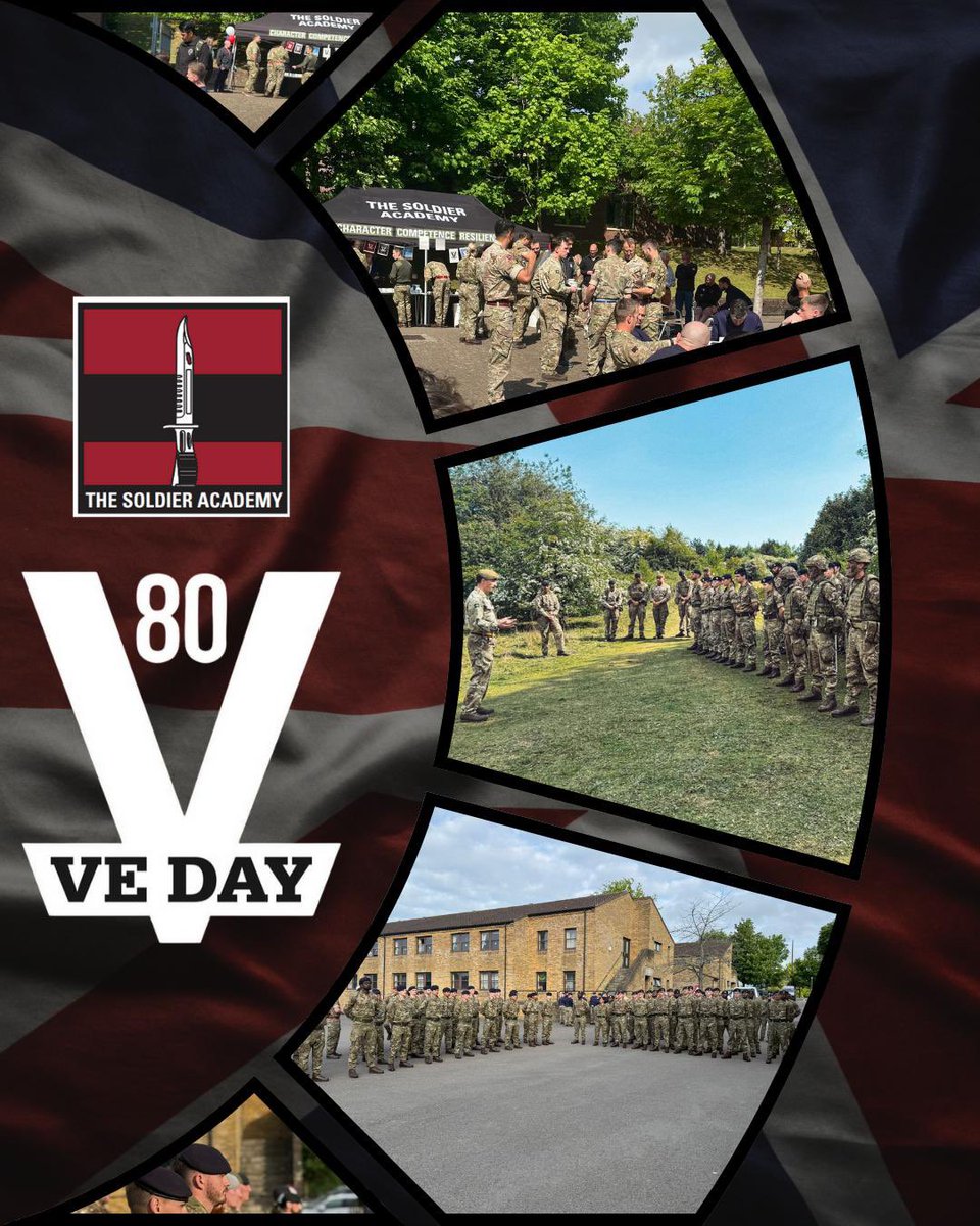 Today ATR Winchester came together to mark the 80th anniversary VE Day with parades in Winchester and on exercise, a VE Day 80 PT session and a street party

We took time celebrate and to reflect on those momentous events 80 years ago and the hard won freedoms we enjoy today.
