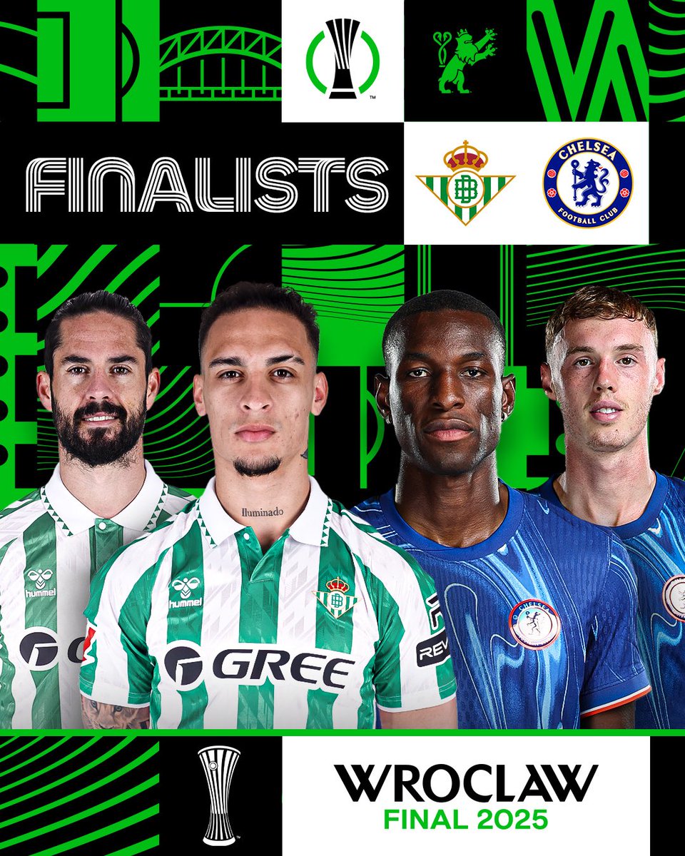 "Betis":
Porque eliminó a Fiorentina y enfrentará a Chelsea en la final de la #ConferenceLeague
