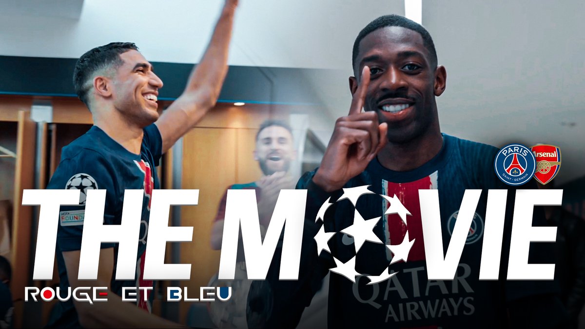 PSG_inside's tweet photo. PSG/Arsenal - le FILM, c'est DISPO 👀

Dès maintenant, sur YouTube !
👉 https://t.co/qCA8eyMJzt

#PSGARS | #UCL https://t.co/cKBHjPlNln