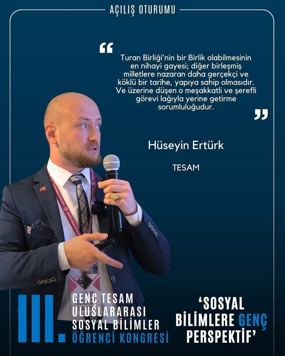 Genç TESAM Uluslararası Sosyal Bilimler Öğrenci Kongresi

İstanbul Gedik Üniversitesi ve TESAM iş birliğiyle düzenlenen 3. Uluslararası Sosyal Bilimler Öğrenci Kongresi, “Sosyal Bilimlere Genç Perspektif” temasıyla gerçekleştirildi.