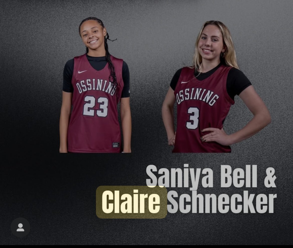 Dan Ricci (@coachricohs) on Twitter photo Congratulations to senior Saniya Bell -All State & Junior Claire Schnecker Hon Mention All State! <a href="/OSSATHLETICS/">OHS Pride Athletics</a> <a href="/OABCBoosters/">Ossining Boosters</a>
#RollPride
newyorksportswriters.org/reference/girl… Congratulations to senior Saniya Bell -All State & Junior Claire Schnecker Hon Mention All State! <a href="/OSSATHLETICS/">OHS Pride Athletics</a> <a href="/OABCBoosters/">Ossining Boosters</a>
#RollPride
newyorksportswriters.org/reference/girl…